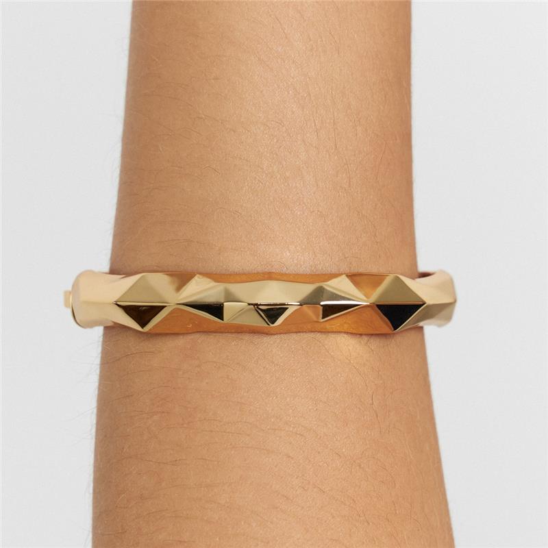 Bracelete Facetado Curvo - Imagem 2