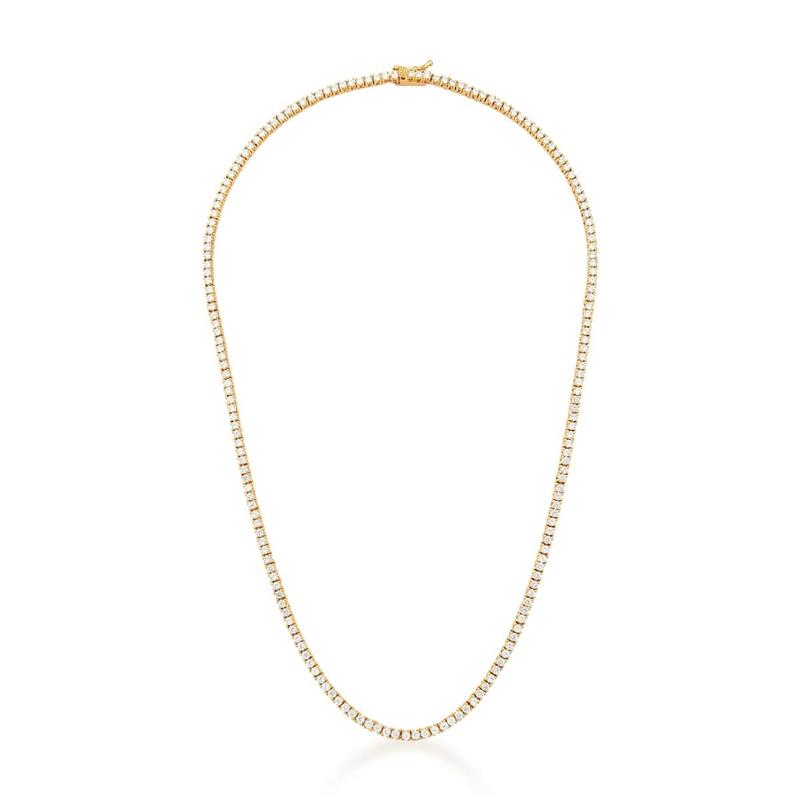 Colar Riviera com Zircônias Redondas